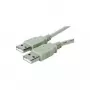 Microconnect USBAA2 USB cable USB 2.0 1.8 m USB A Grey