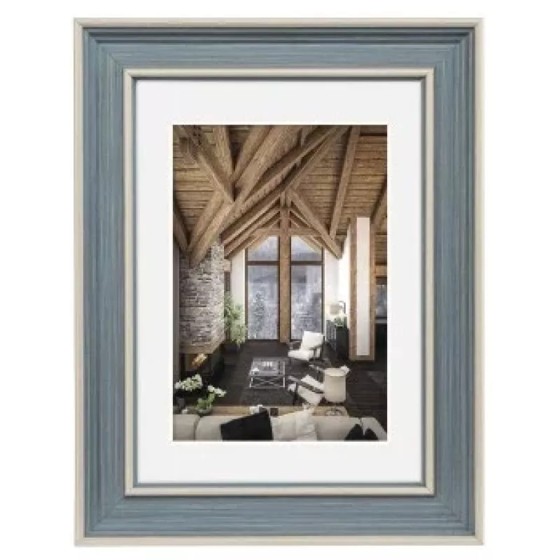 Hama Rustic Single picture frame Blue