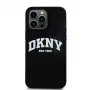 DKNY Hardcase Silicone Case for iPhone 16 Pro Max 6.9 inch with MagSafe, Black