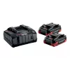 METABO 18V 4.0Ah LiHD Xtreme Battery 2pcs + ASC 290 Charger