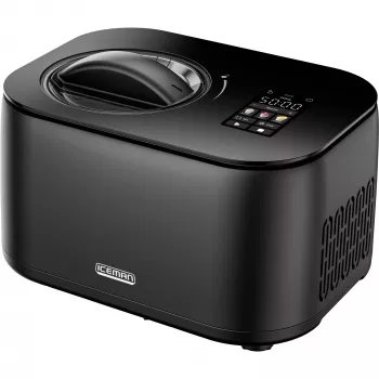 Chefman Iceman TRIO Ice Cream, Frozen Yogurt & Italian Ice Maker (RJ64-10-BLK-EU)