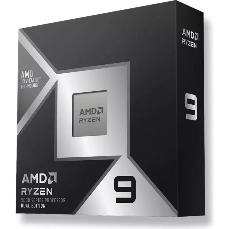 AMD Ryzen 9 9950X3D2 Tray 16-Core 32-Thread 5.6GHz 208MB AM5 Processor with Radeon Graphics
