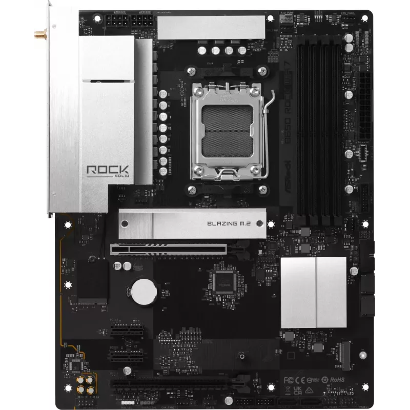 ASRock B650 Rock WiFi7 AM5 ATX Motherboard