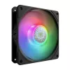 Cooler Master MasterFan MF120 Lite ARGB 120mm PWM Case Fan, 650-1750 RPM, 47.2 CFM, Black