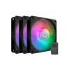 Cooler Master MasterFan 120 Lite ARGB 3-Pack - Case Fan - 30 dBA