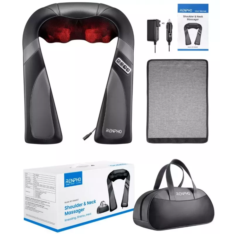 RENPHO U-Neck-Go SNM067 Neck & Shoulder Massager Black