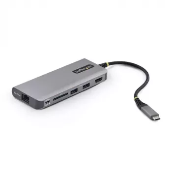StarTech.com USB-C Multiport Hub with 2x DisplayPort, HDMI, 100W PD, 140W Total