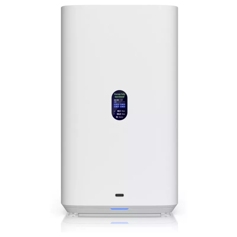 Ubiquiti UNAS-4-W 4-Bay NAS Server, White, 4GB RAM, 2.5GbE, 10GbE