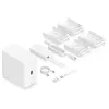 Ubiquiti UNAS-4-W 4-Bay NAS Server, White, 4GB RAM, 2.5GbE, 10GbE