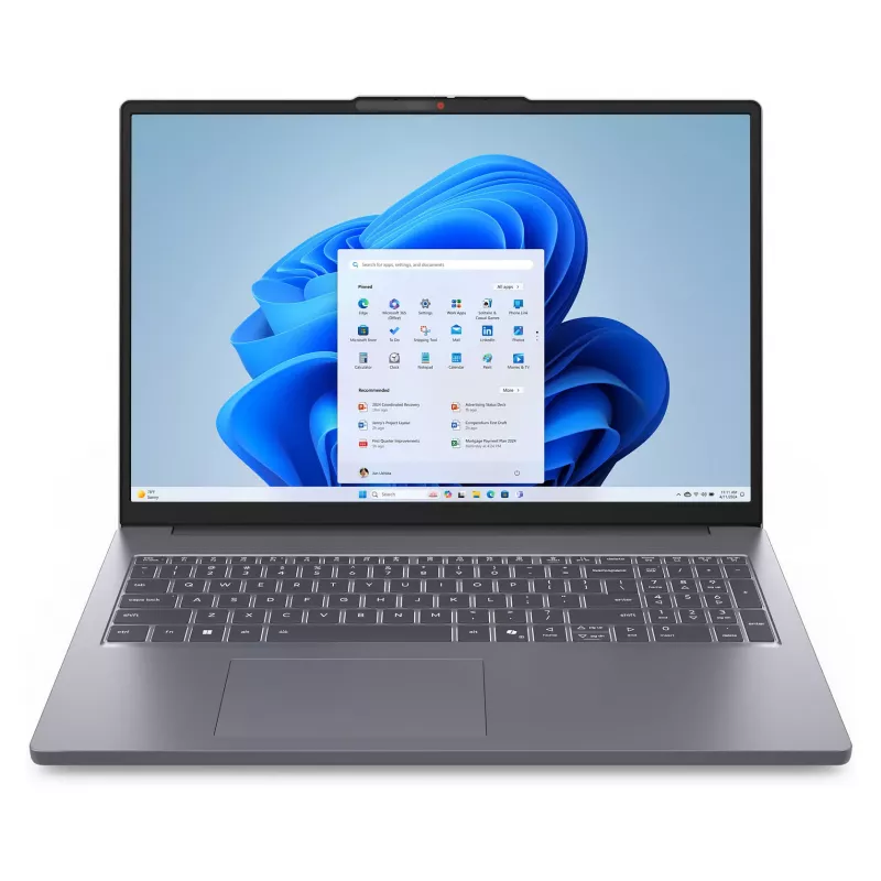 Lenovo IdeaPad 3 Slim 17.3 inch Full HD IPS Laptop, AMD Ryzen 7 7730U, 16GB RAM, 512GB SSD, FreeDOS, Arctic Grey
