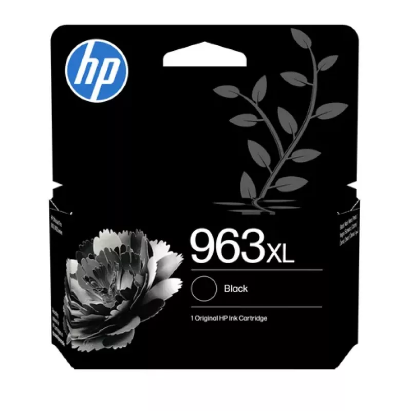 HP 963XL High Yield Black Original Ink Cartridge (42.5 ml, 2,000 Pages)