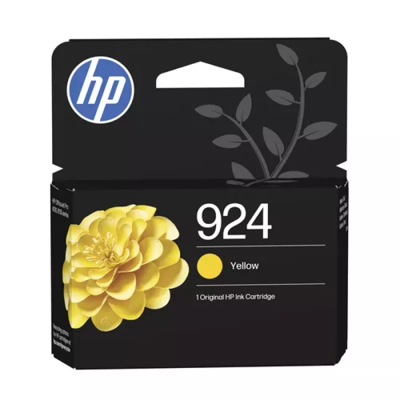 HP 924 Yellow Original Ink Cartridge (5.5 ml) - Standard Yield - for OfficeJet Pro 8000 Series
