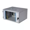 EFB 19 inch Wall-Mount Cabinet 12U, Swiveling, 2-Part, RAL 7035, Depth 500 mm