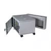EFB 19 inch Wall-Mount Cabinet 12U, Swiveling, 2-Part, RAL 7035, Depth 500 mm