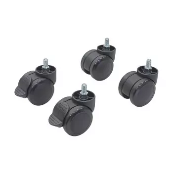 EFB Elektronik Caster Set for OFFICE Series Cabinet and Wall-Mounted Enclosure (OFF-ROL01)