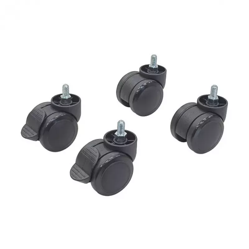 EFB Elektronik Caster Set for OFFICE Series Cabinet and Wall-Mounted Enclosure (OFF-ROL01)