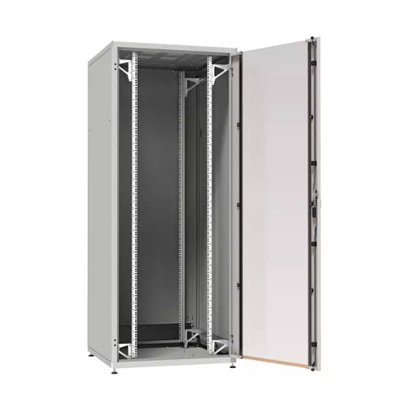 EFB PRO Series 47U 19-inch Network Cabinet 800x1200mm RAL 7035 Light Grey IP20 Fully Pre-assembled Disassemblable 1000kg Load Capacity