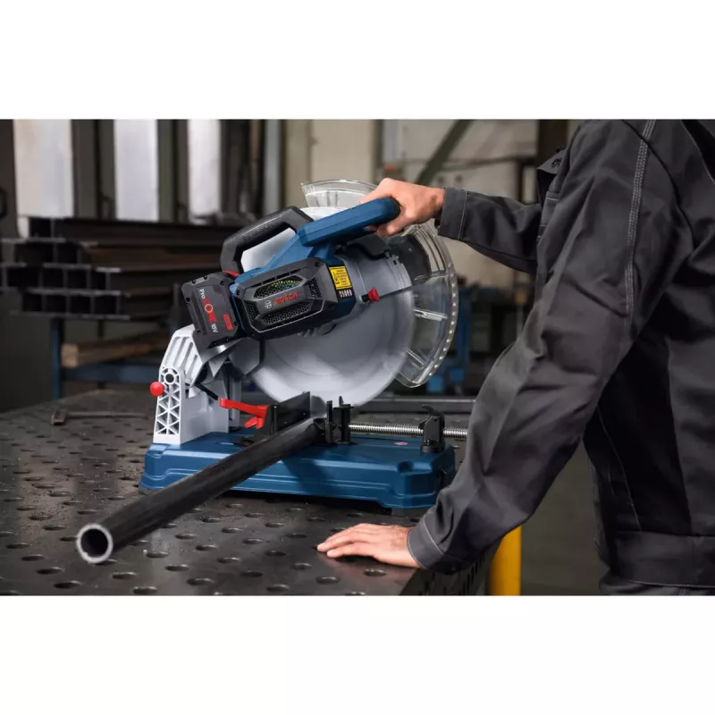 Bosch GCD 18V-355 Professional Cordless Metal Cut-Off Saw, 18V, 355 mm Blade, Tool Only (Blue)