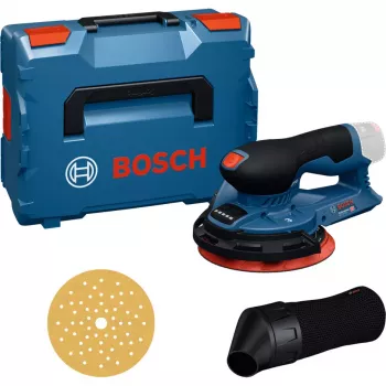 Bosch Professional GEX 12V-150-3 Cordless Random Orbit Sander (12V, 150 mm, Brushless EC Motor, in L-BOXX)