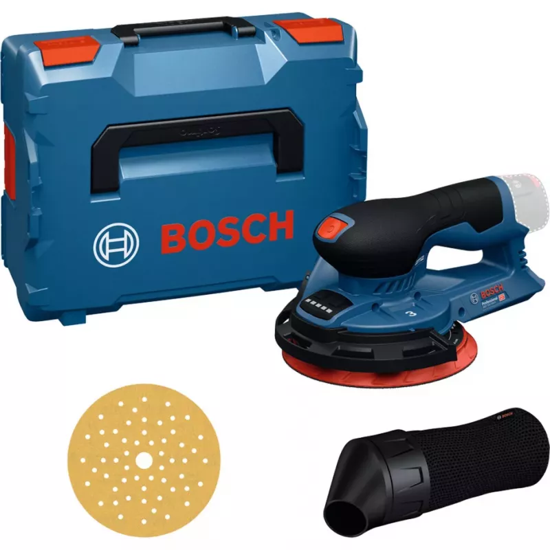 Bosch Professional GEX 12V-150-3 Cordless Random Orbit Sander (12V, 150 mm, Brushless EC Motor, in L-BOXX)