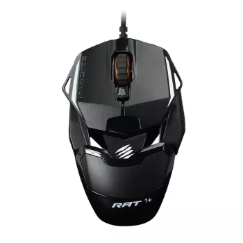 Mad Catz THE AUTHENTIC R.A.T. 1+ Gaming Mouse (MR01MCINBL000-0) - Black/Red