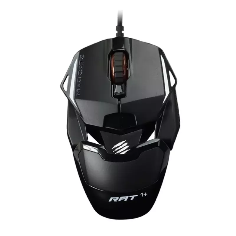 Mad Catz THE AUTHENTIC R.A.T. 1+ Gaming Mouse (MR01MCINBL000-0) - Black/Red