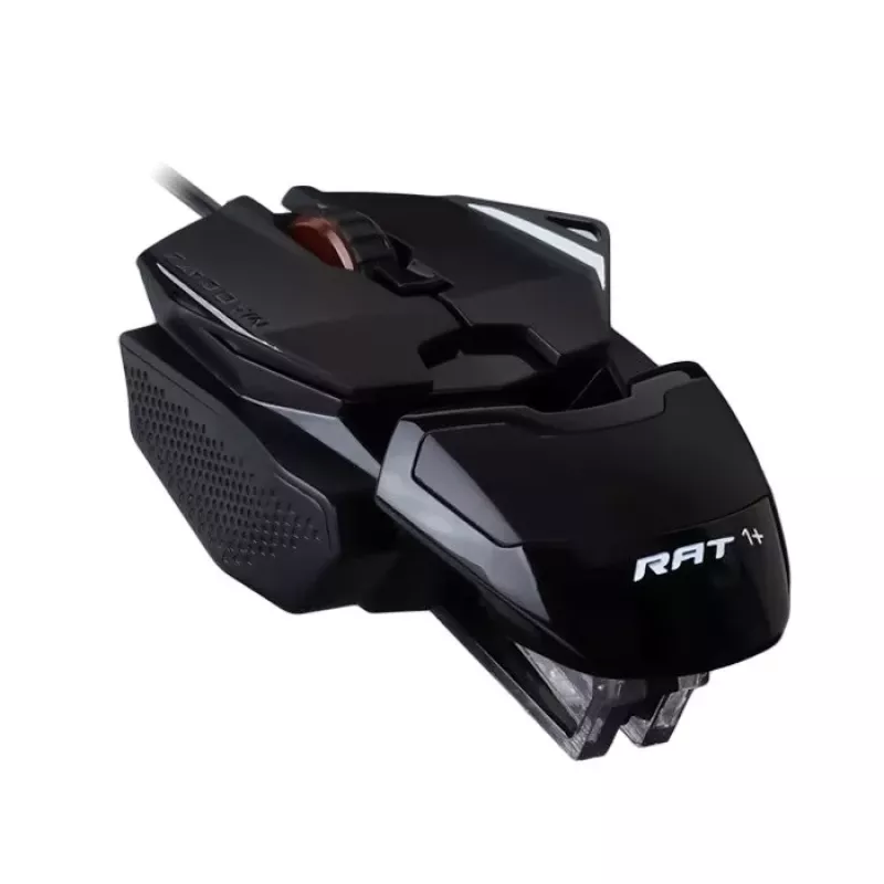 Mad Catz THE AUTHENTIC R.A.T. 1+ Gaming Mouse (MR01MCINBL000-0) - Black/Red