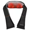 RENPHO U-Neck 1 Shiatsu Neck and Shoulder Massager with Heat, 8 Bi-directional Rotating Nodes, 3 Speed Levels, Black