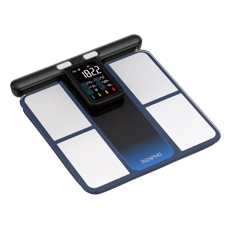 RENPHO Morpho Scan MSC01 Body Composition Scale with Retractable Handle, Wi-Fi & Bluetooth, Black