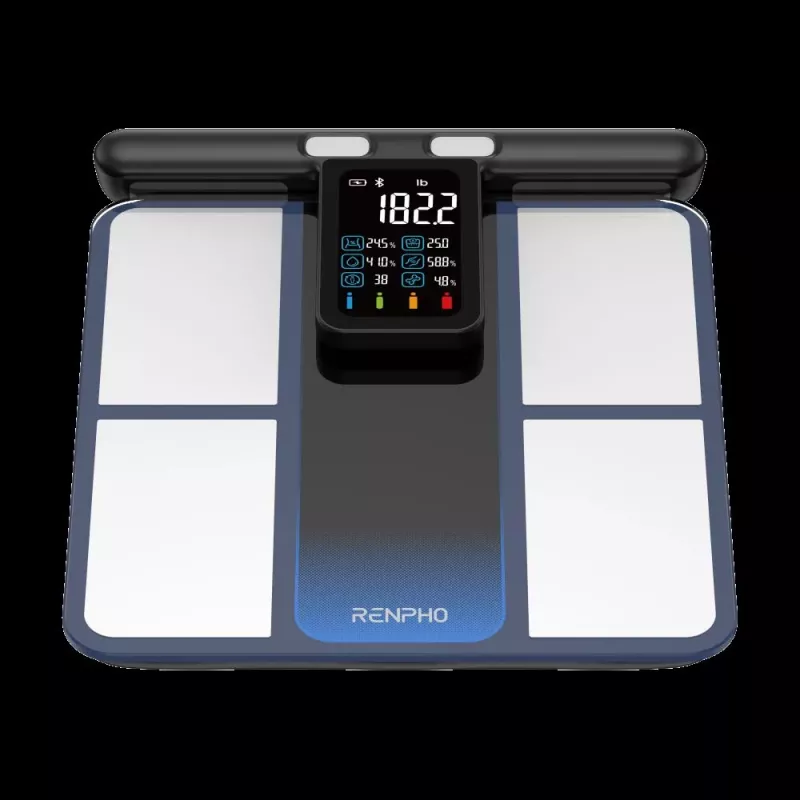 RENPHO Morpho Scan MSC01 Body Composition Scale with Retractable Handle, Wi-Fi & Bluetooth, Black
