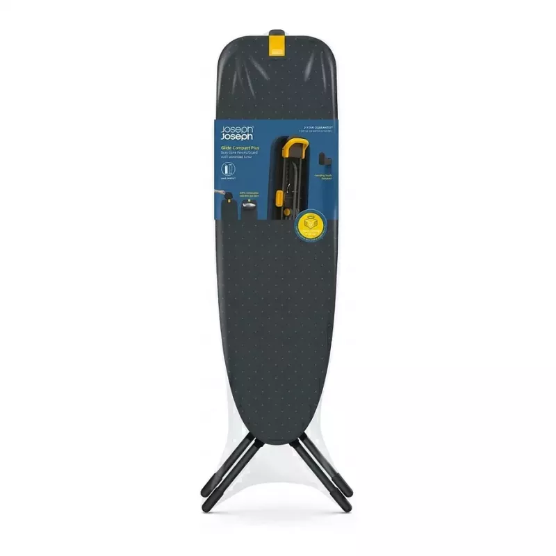 Joseph Joseph Glide Compact Plus Easy-Store 110cm Ironing Board Blue with Advanced Cover