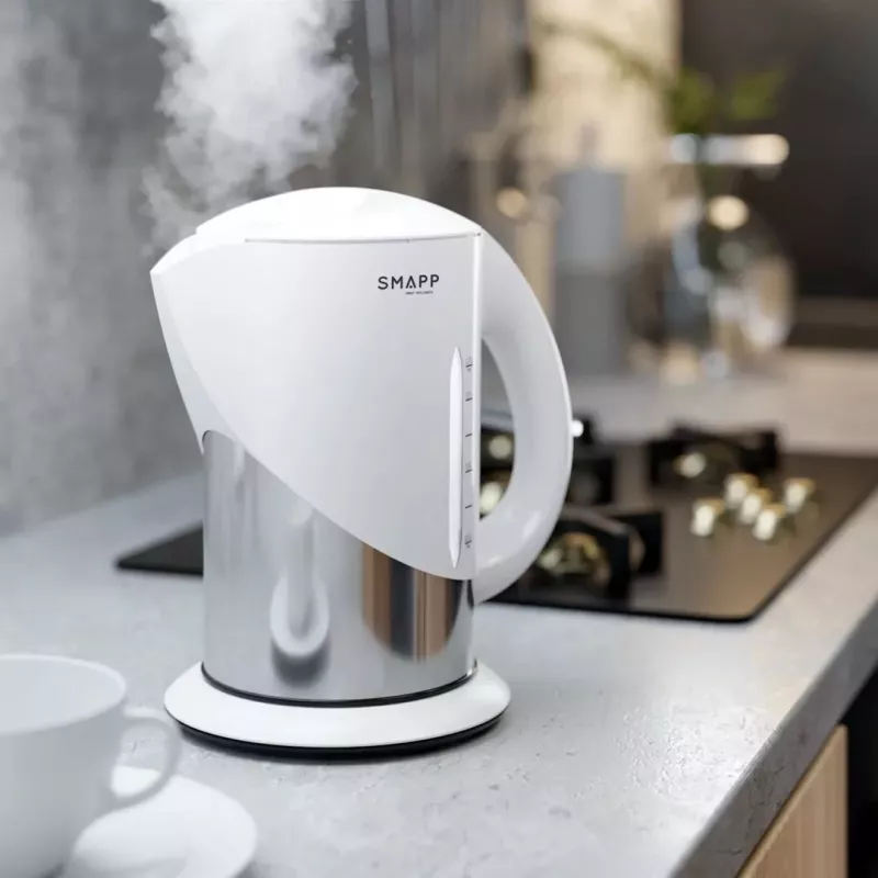 Cordless Kettle 1.7L SMAPP White