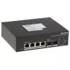 Hikvision DS-3T1506HP-EI-UPS LinkVu Smart Managed Industrial Solar PoE Switch, 6-Port, 4x PoE++ 90W, 110W Budget, Built-in UPS