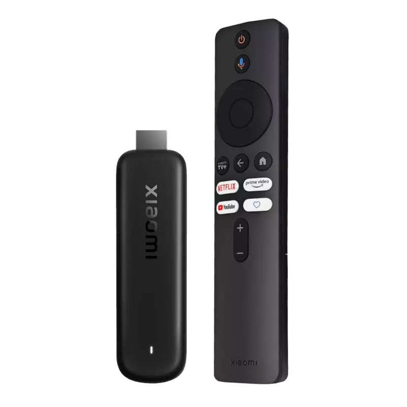 Xiaomi TV Stick HD (2nd Gen) - 1080p Streaming Media Player, Android TV 11, 1GB RAM, 8GB Storage, Bluetooth 5.0, Black