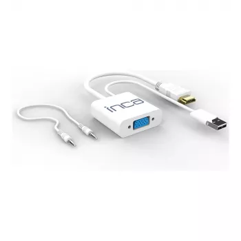 INCA VGA to HDMI + USB + Audio Converter IVTH-01