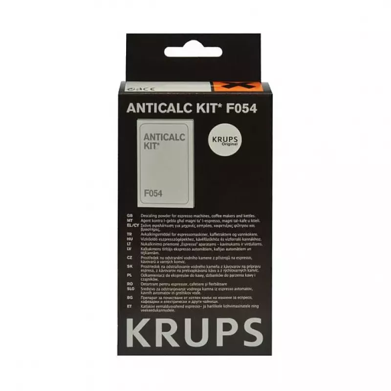 Krups F054001B Descaling Powder 2 x 10g Sachets for Coffee Machines