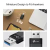 TP-LINK Archer TX23U AX1800 Mini Wi-Fi 6 Wireless USB Adapter, Dual-Band, USB 3.0, MU-MIMO, OFDMA, WPA3, Black