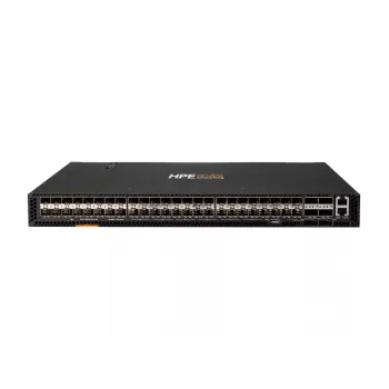 HPE Aruba 8320 48-Port 10GbE SFP+ and 6-Port 40GbE QSFP+ Managed Layer 3 Switch with 2x 400W Power Supplies, 5x Fans, Rack Kit, TAA Compliant