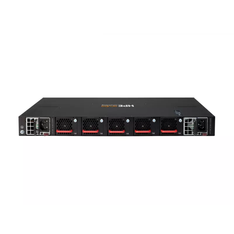 HPE Aruba 8320 48-Port 10GbE SFP+ and 6-Port 40GbE QSFP+ Managed Layer 3 Switch with 2x 400W Power Supplies, 5x Fans, Rack Kit, TAA Compliant