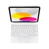 Apple Magic Keyboard Folio with Trackpad - British English (QWERTY) - White - for iPad (10th Generation)