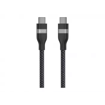 Anker USB C to USB C 240W Upcycled-Braided Fast Charging Cable A82E2 (1.8m, Black)