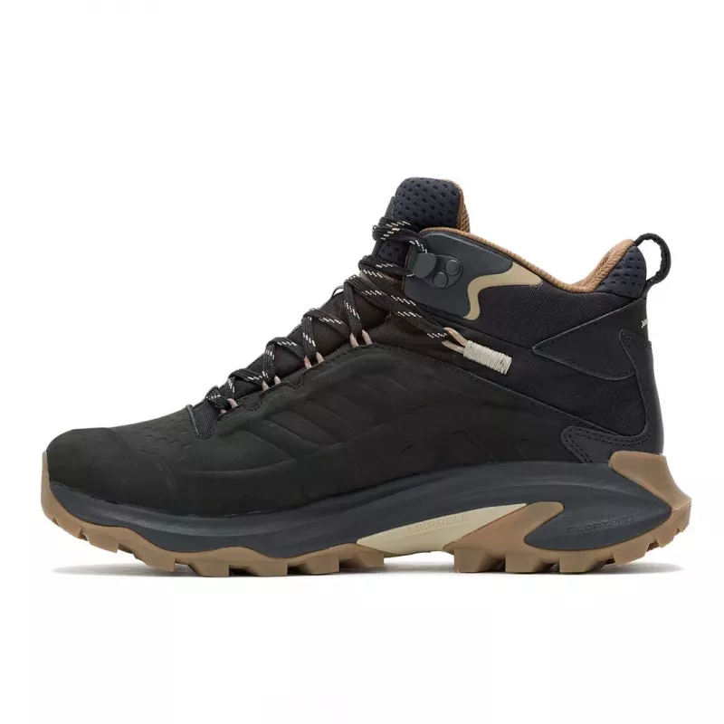 Merrell Moab Speed 2 LTR Mid WP - Black Hiking Boot