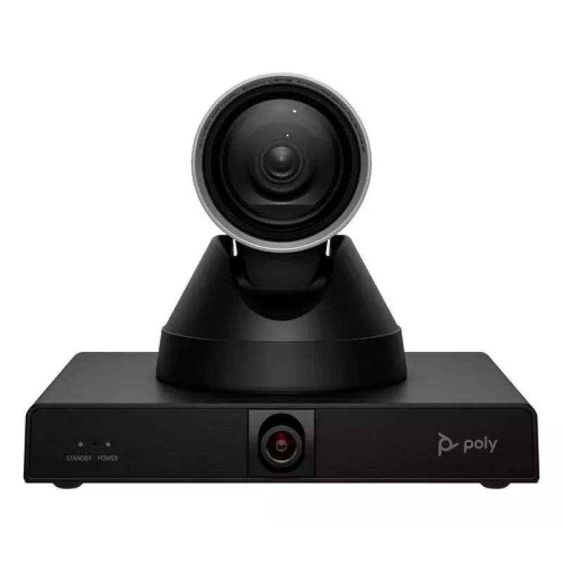 Poly Studio E60 PTZ Conference Camera - 4K UHD, Dual 8MP, PoE+