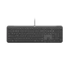 Logitech Signature Slim Wired K620 for Business, Swiss Layout, Graphite