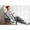 Medivon Luna Sitting Massage Mat with Heat, 8 Motors, 4 Zones, 5 Programs, 3 Intensities, Timer, Foldable, Beige