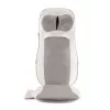 Medivon Luna Sitting Massage Mat with Heat, 8 Motors, 4 Zones, 5 Programs, 3 Intensities, Timer, Foldable, Beige