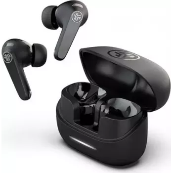 JLab JBuds ANC Pods True Wireless Earbuds with Active Noise Cancellation, IP55, Black
