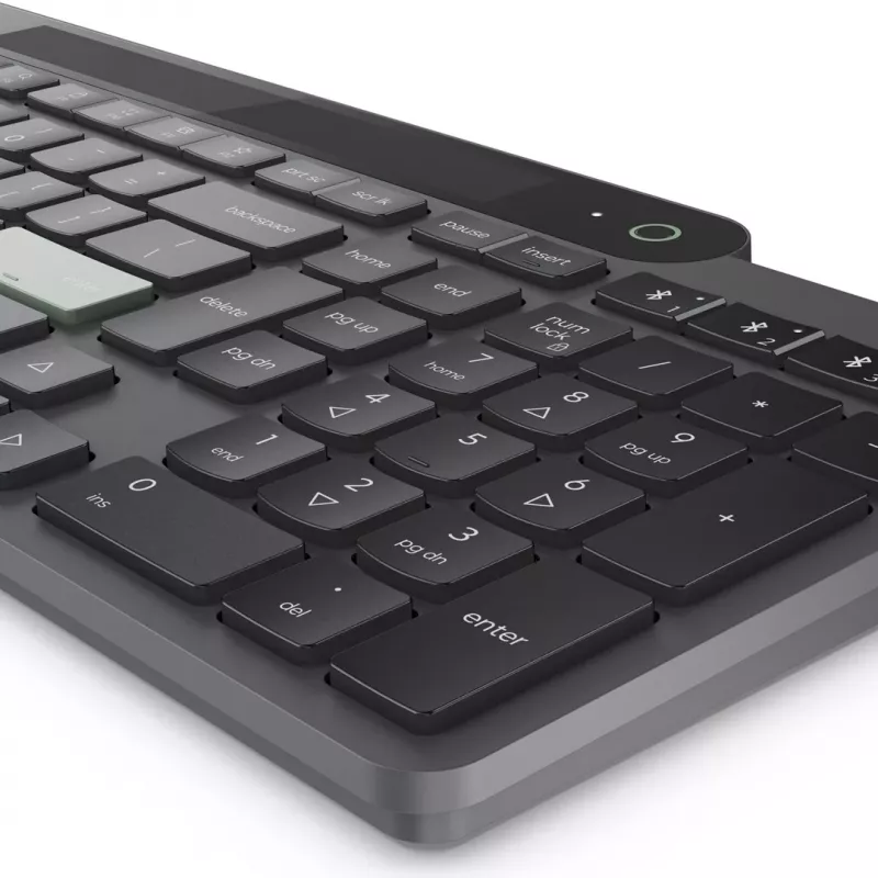 Lenovo 4Y41R69489 Wireless Keyboard Home/Office Bluetooth US English Black