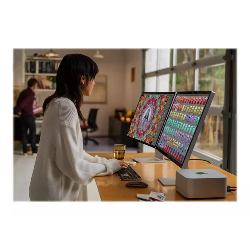 Apple Studio Display 27 inch 5K Nano-Texture Glass Tilt-Adjustable Stand Silver