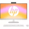 HP All-in-One 27-cr0024na Desktop PC, 27 inch Full HD IPS Display, Intel Core i7-1355U, 8GB DDR4 RAM, 512GB PCIe NVMe SSD, Windows 11 Home, Natural Silver (Refurbished)